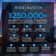 Some local charities RideAustin has donated to so far. (via RideAustin)